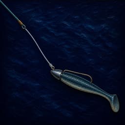 Weedless Leadhead Swimbait diagram