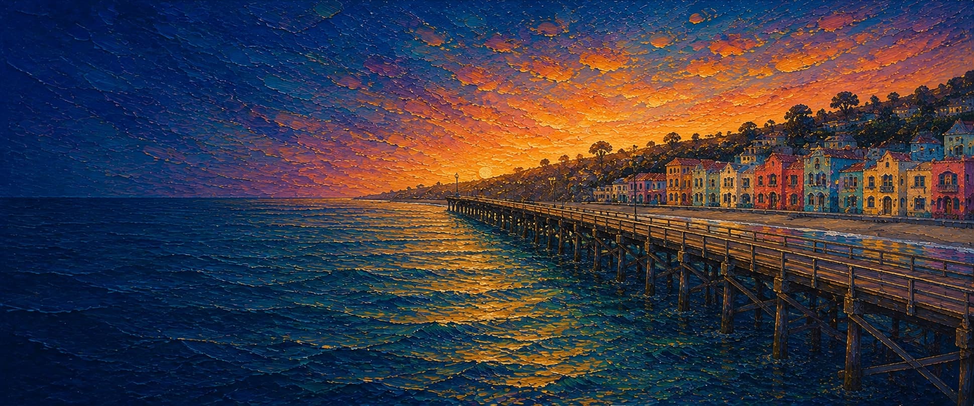 Capitola Wharf location artwork