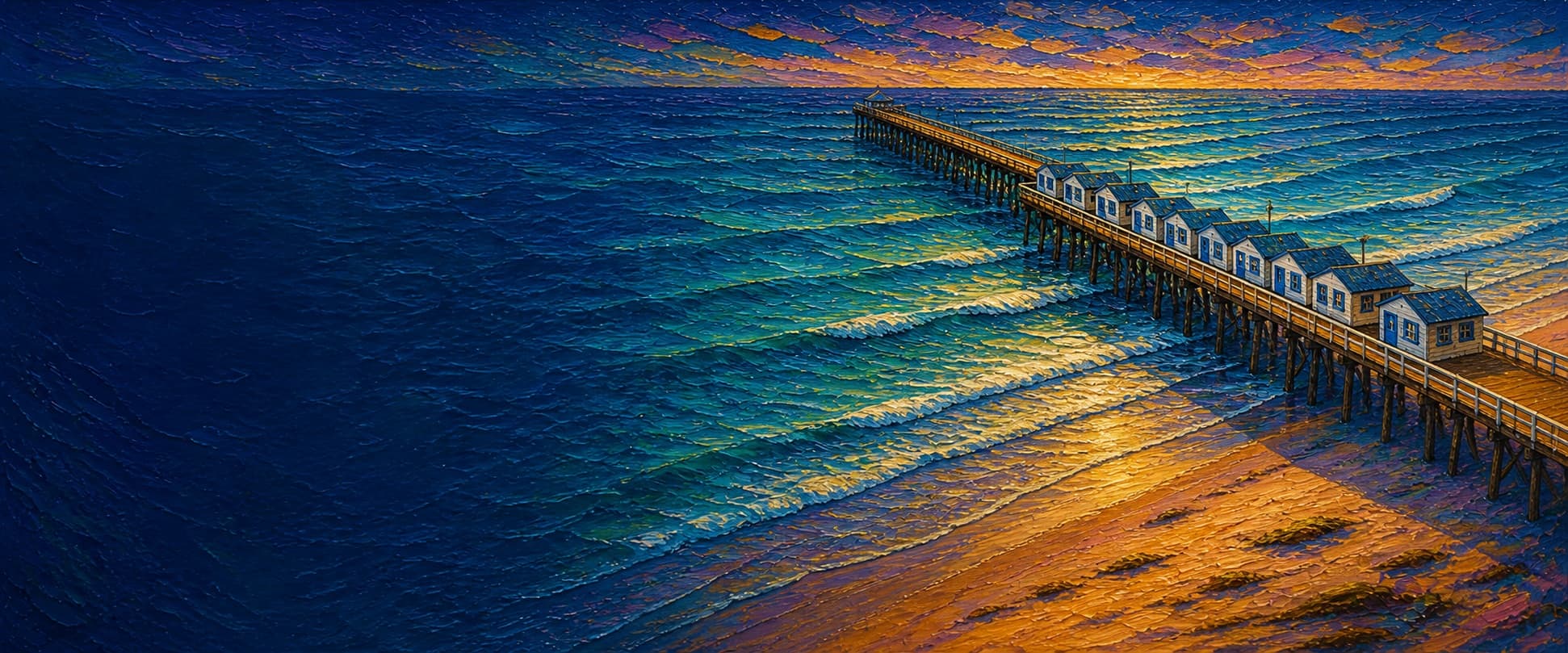Crystal Pier location artwork