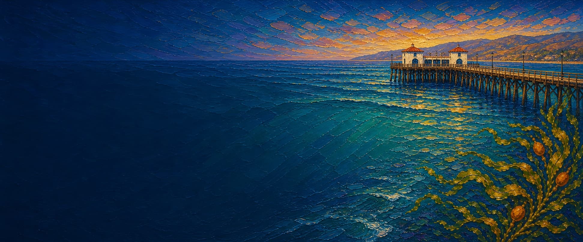 Malibu Pier location artwork