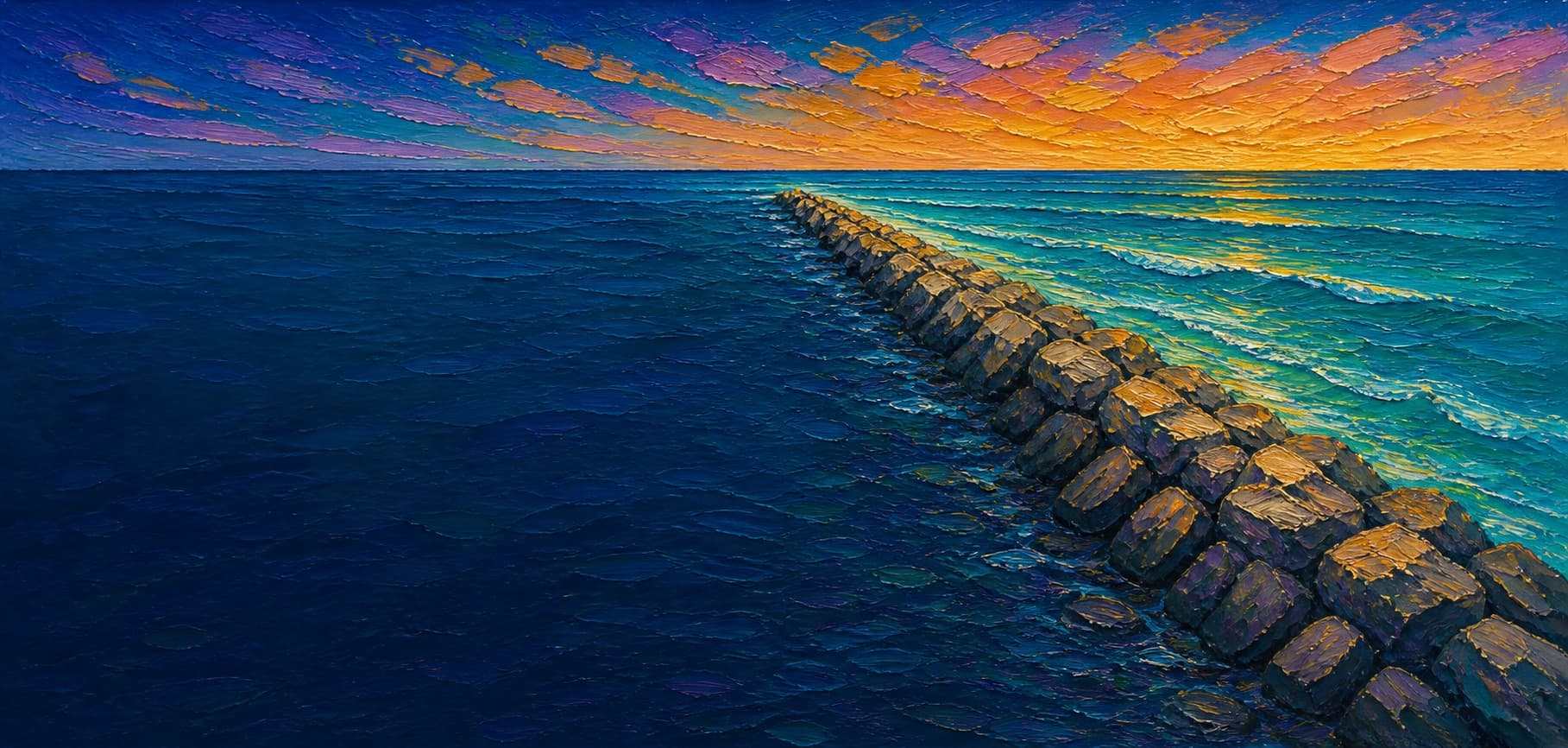 San Gabriel River Jetty East (Seal Beach side) location artwork