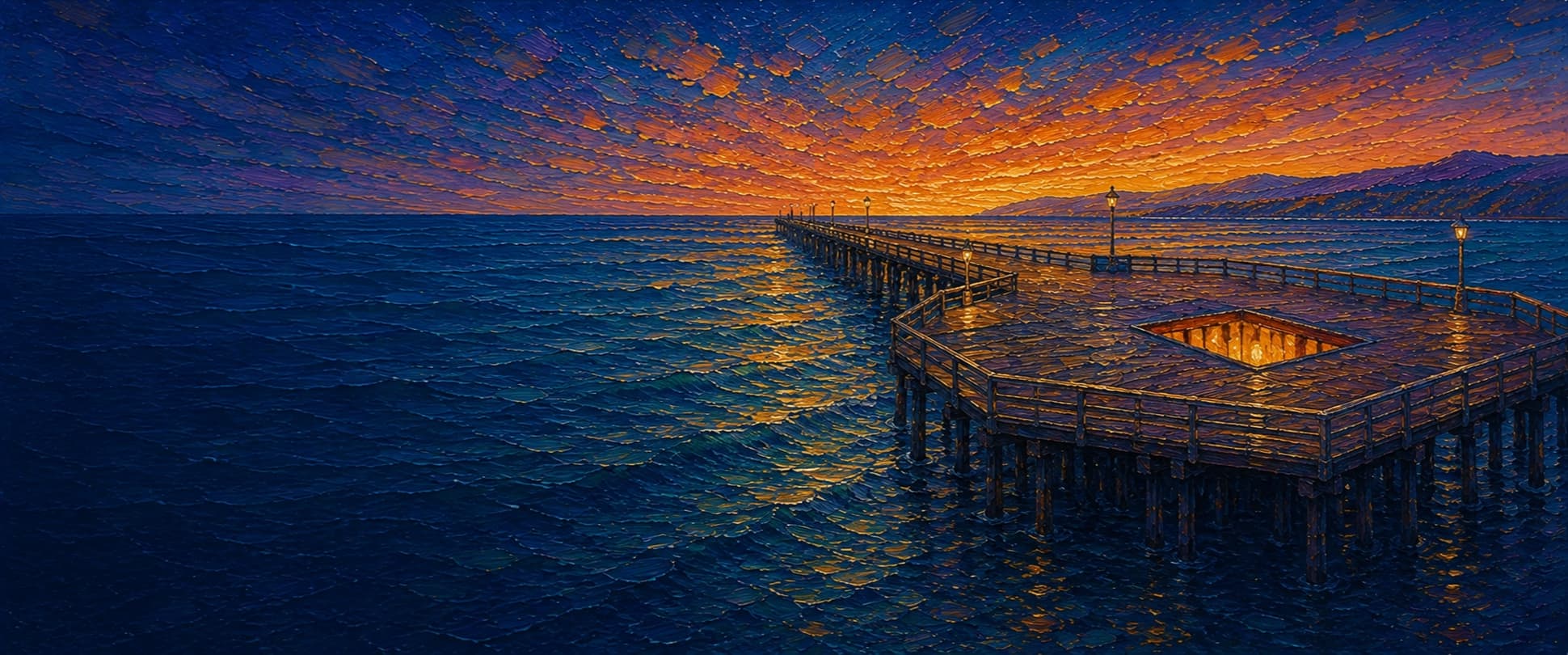 Ventura Pier (San Buenaventura Pier) location artwork